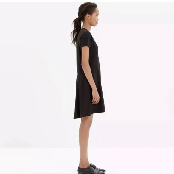 MADEWELL | Womens Tribune Dress Sz 0 Black B1226 - Picture 3 of 4